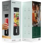 شیکر شارژی گرین لاین مدل Jet Plus GNJETPLSBK توان 150 وات ظرفیت 500 میلی لیتر