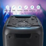 اسپیکر بلوتوثی قابل حمل جی پاس مدل GMS11168 - تصویر 3