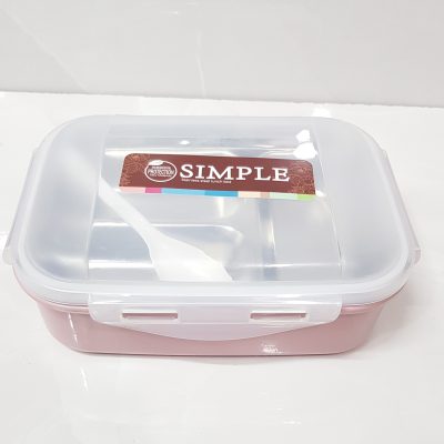 ظرف غذا سه قسمتی simple