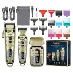 ماشین اصلاح موی سر و صورت وی جی ار مدل V-642 - تصویر 10