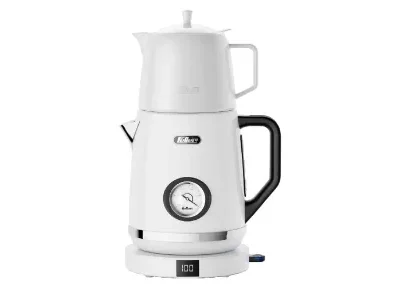 چای ساز فلر مدل TS290 ظرفیت ۱.۷ لیتر با کتری استیل