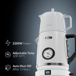 چای ساز فلر مدل TS290 ظرفیت ۱.۷ لیتر با کتری استیل - تصویر 3