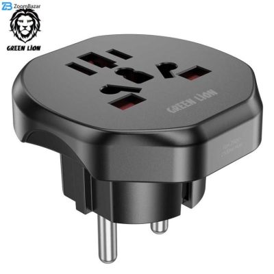 مبدل برق گرین لاین مدل Conversion EU Plug 2