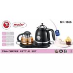 چای ساز مایر مدل MR1565 ظرفیت ۲ لیتر با کتری استیل - تصویر 2