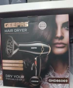 سشوار جیپاس مدل GHD86069 ظرفیت ۲۲۰۰ وات با سری فر کننده و باد سرد - تصویر 4
