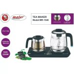 چای ساز مایر مدل MR1546 ظرفیت ۱.۷ لیتر با کتری پیرکس - تصویر 2