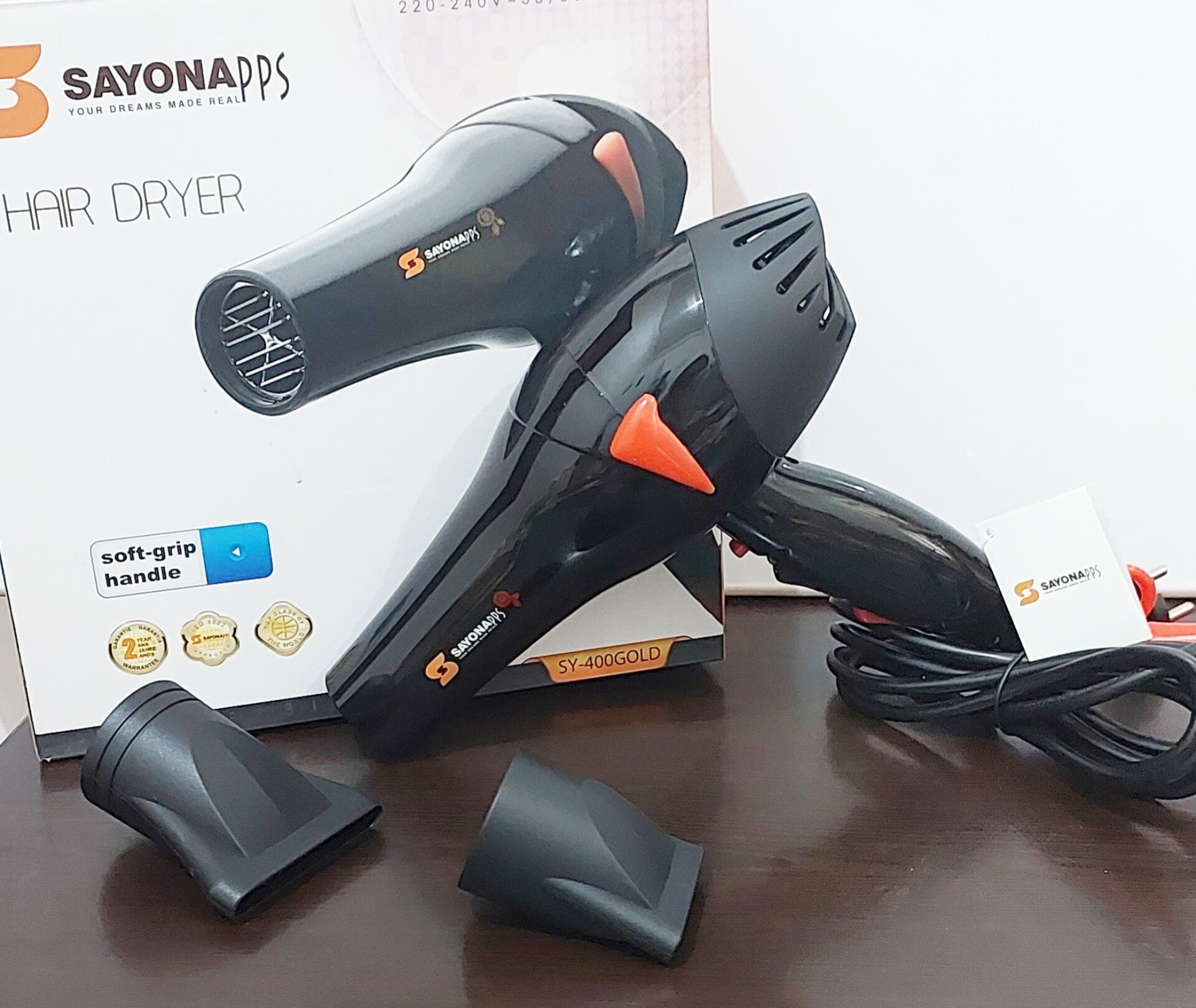سشوار سایونا گلد مدل SY-400