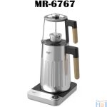چای ساز مایر مدل MR-6767 ظرفیت ۱.۷ لیتر با کتری استیل ضد زنگ - تصویر 3