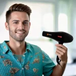 سشوار حرفهای سایونا مدل SY1200 با باد سرد - تصویر 7