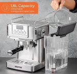 اسپرسوساز جیپاس مدل GCM41520 ظرفیت ۱.۸ لیتر با فیلتر استیل - تصویر 6